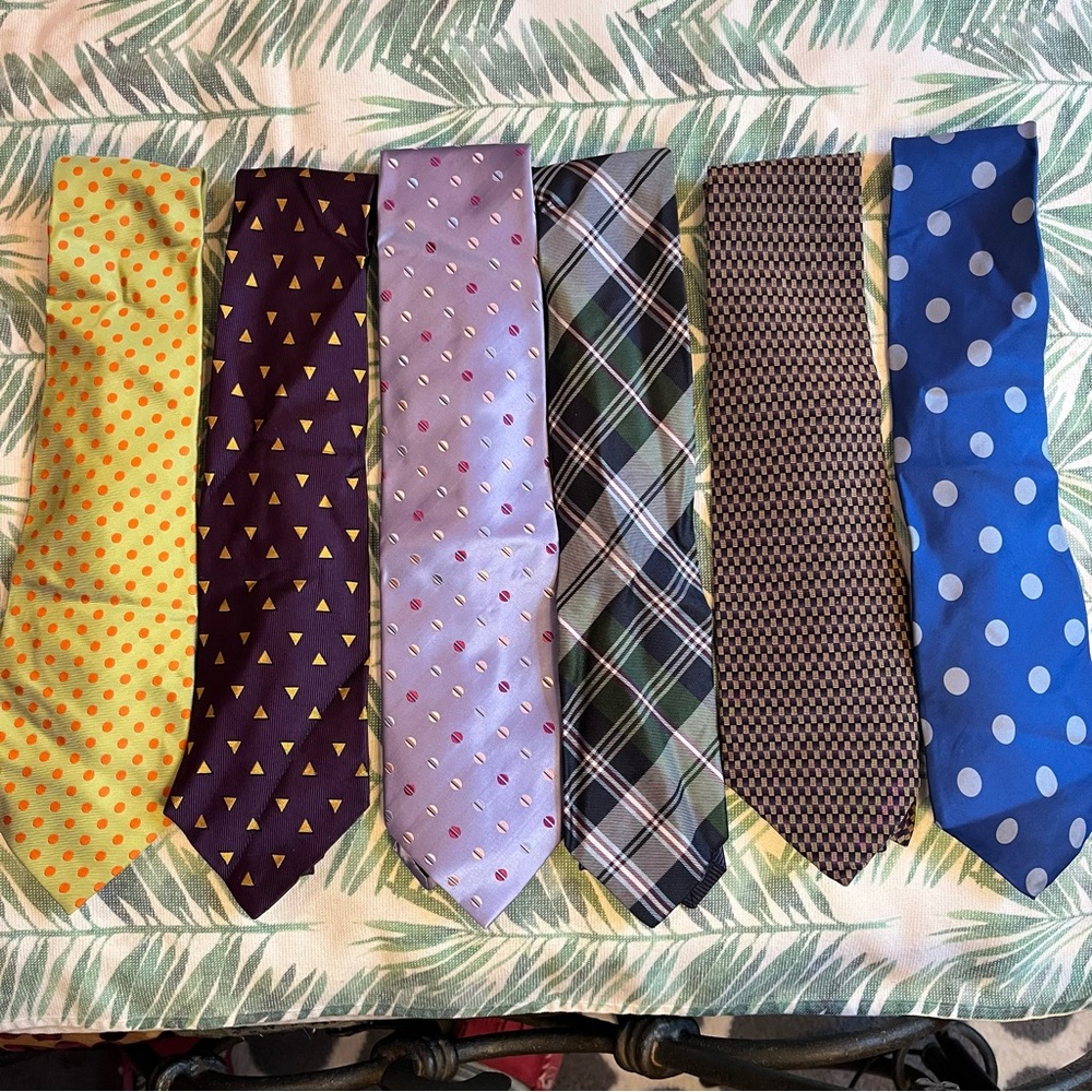 Men's Assorted Patterned Ties Set - image 1
